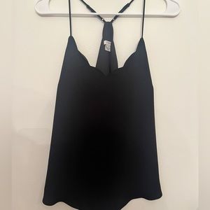Scalloped J Crew Tank Size 4